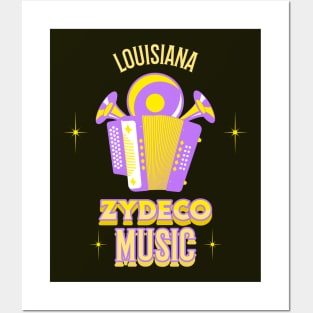 ZYDECO MUSIC T-SHIRT Posters and Art